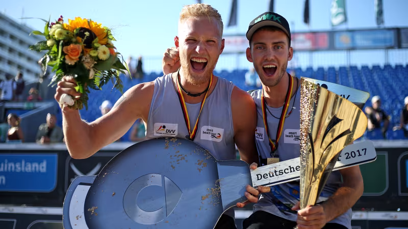 Beach-DM: Tim & Clemens sind Deutsche Meister 2017