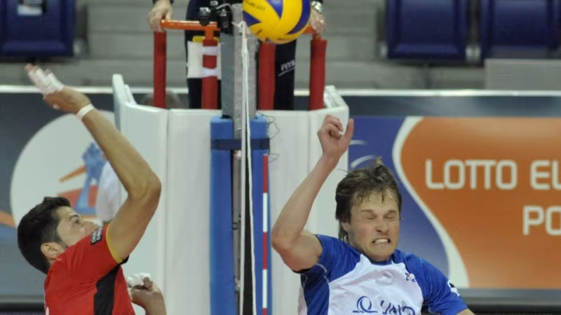 Foto CEV: Schmerzen verursachte Michael Andrei bisher nur dem Gegner.