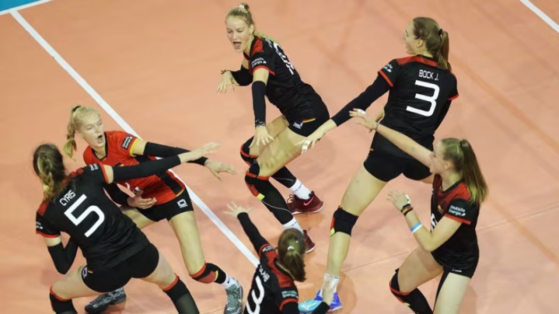 DVV-Mädchen spielen um Platz 5