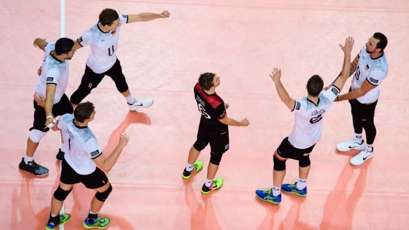 Foto Conny Kurth: Jubel über den Sieg im letzten offiziellen EM-Test.