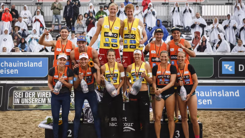 Schwaiger/Strauss gewinnen Gold