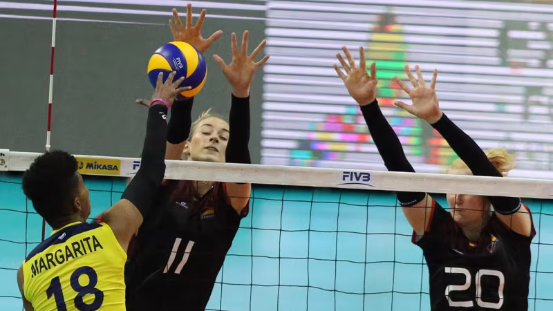 Foto FIVB: Nur in Satz drei war es eine Begegnung auf Augenhöhe