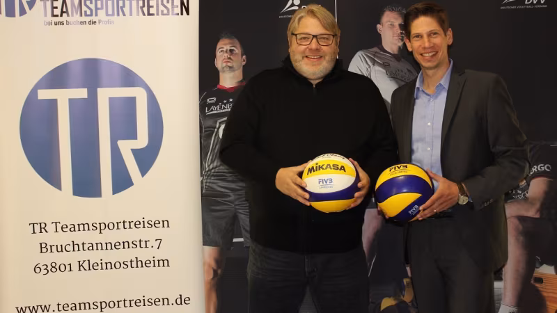 Teamsportreisen neuer DVV-Partner