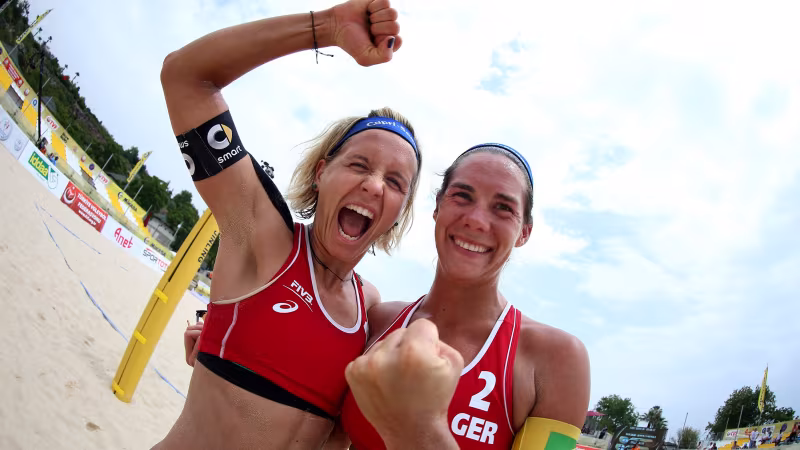Beach-Volleyballelite kämpft um Gold