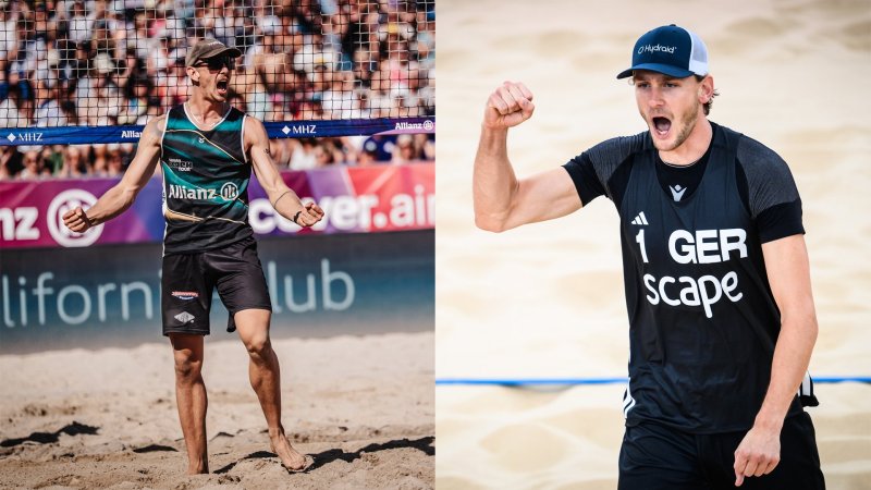 Beach: Lukas Pfretzschner und Paul Henning bilden neues Team