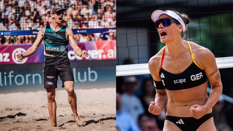 Beach-Volleyball Awards 2025: Premiere für Lukas Pfretzschner – dritter Titel für Cinja Tillmann