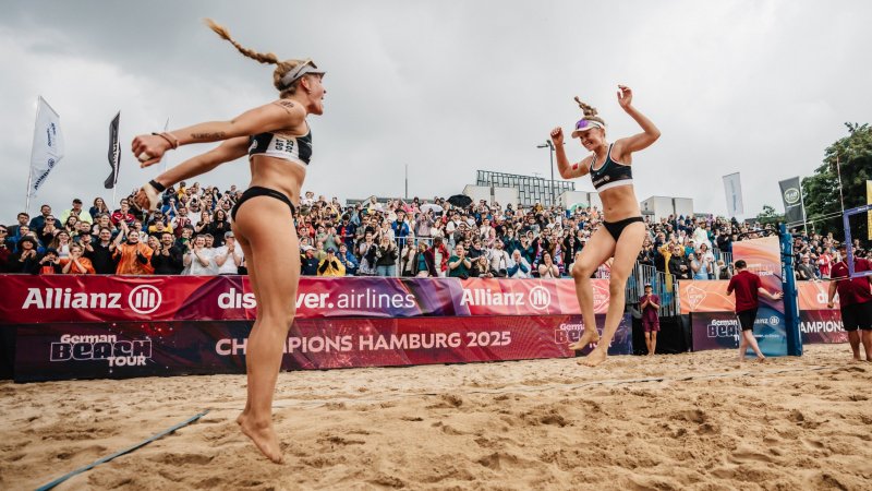 Doppelevent in Hamburg: Elite-Turnier und German Beach Tour im August an der Galopprennbahn