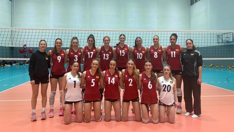 U18-Frauen des DVV spielen in Tiflis um EM-Ticket