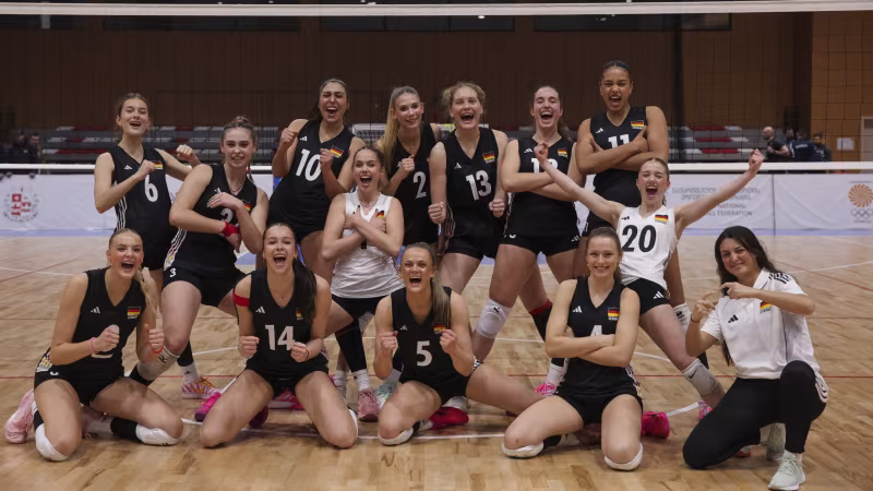 U18-Frauen des DVV erspielen sich in Tiflis das EM-Ticket