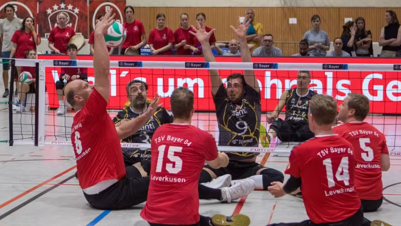 Leverkusens Sitzvolleyballer spielen in Neapel um den Champions Cup