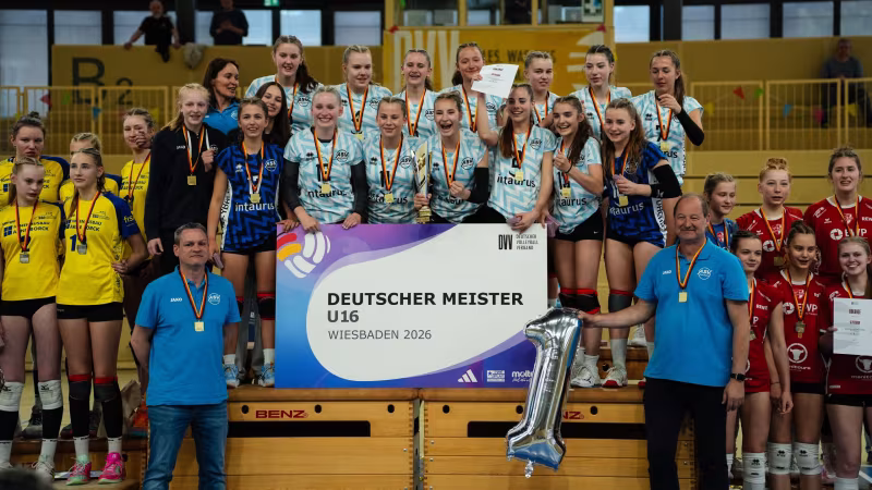 ASV Dachau ist Deutscher Meister der U16 weiblich