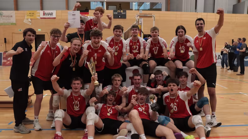 U20 männlich: Berliner TSC wird Deutscher Meister in Saarbrücken