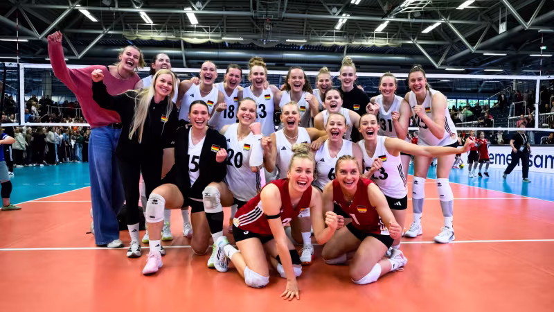 DVV-Frauen feiern zweiten Sieg gegen die Niederlande