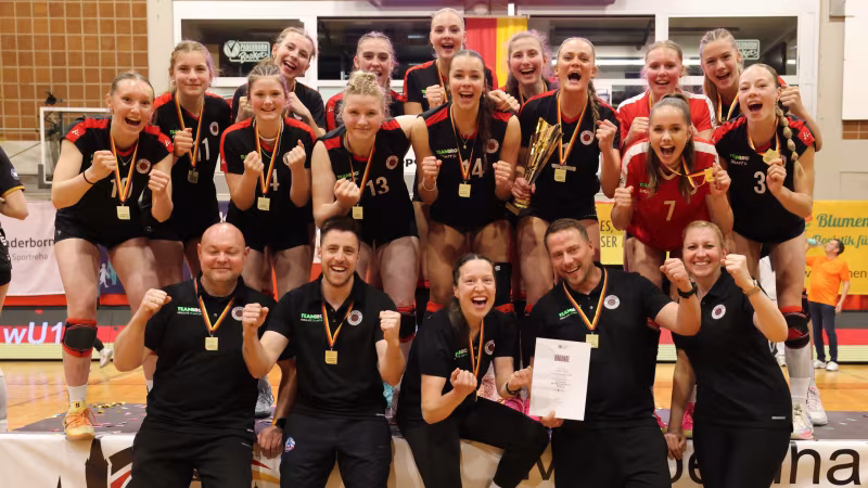 Dresdner SC ist Deutscher Meister der weiblichen U18