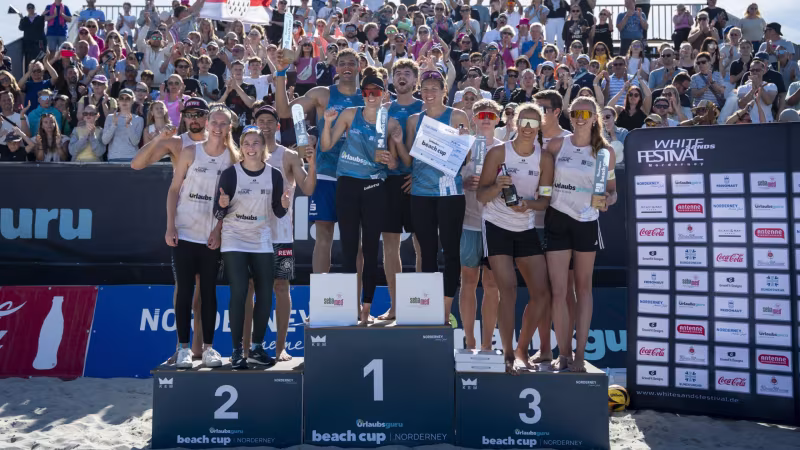 2. Deutsche Beach Tour: Klinke/Kotzan und Henrichs/Ovelhey gewinnen auf Norderney