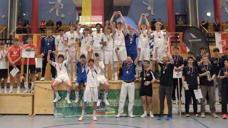 U 18 männlich: LE Volleys aus Leipzig verteidigen DM-Titel