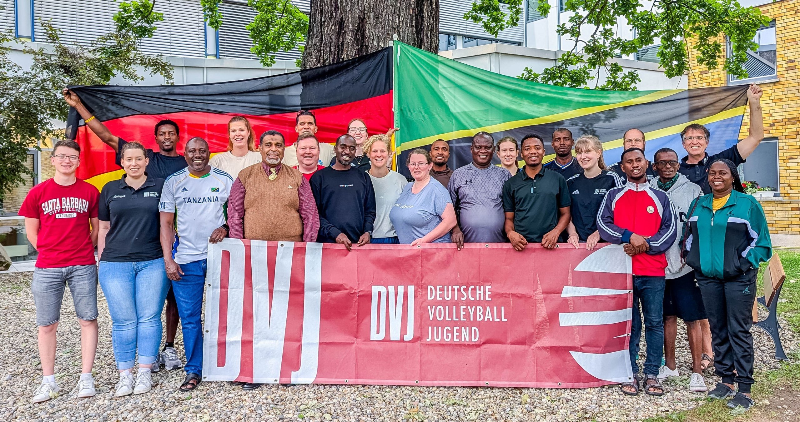 Am Landessportbund Hessen. Foto: DVJ