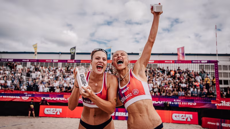 German Beach Tour: Beutel/Schürholz und Just/Wüst gewinnen in Berlin