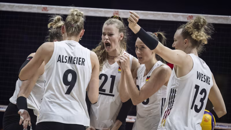 VNL: DVV-Frauen starten mit 15 Spielerinnen in Ankara in Woche 2