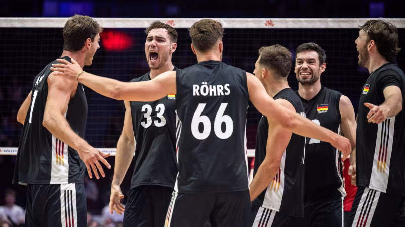 VNL: DVV-Männer starten in Gliwice in die zweite Turnierwoche