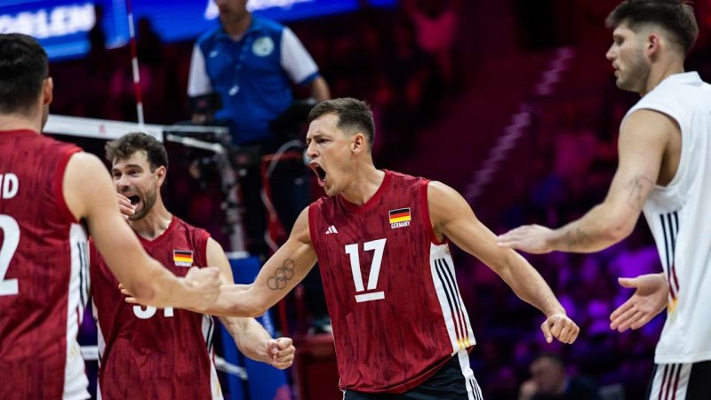 VNL: DVV-Männer schlagen Belgien mit 3:1
