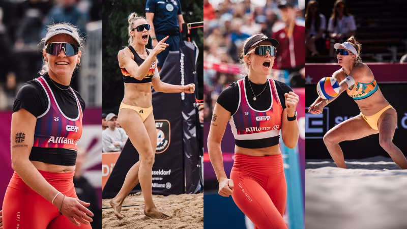 Teamrochaden bei den Frauen-Duos: Lippmann/Paul und Bock/Kunst bilden neue DVV-Teams