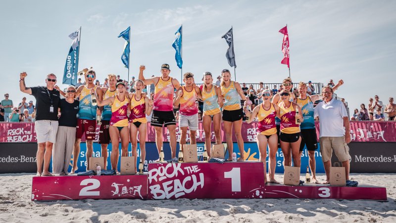 Rock the Beach: Jancar/Schäkel und Juditzki/Peemüller gewinnen Titel in Sankt Peter-Ording