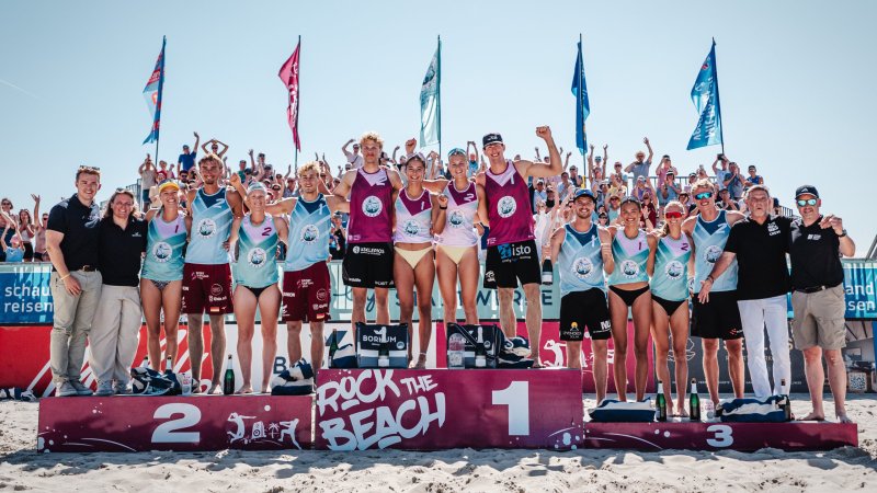 2. DBT Tour: Maidhof/Neuss und Fröbel/Wüst feiern Titel-Premiere auf Borkum