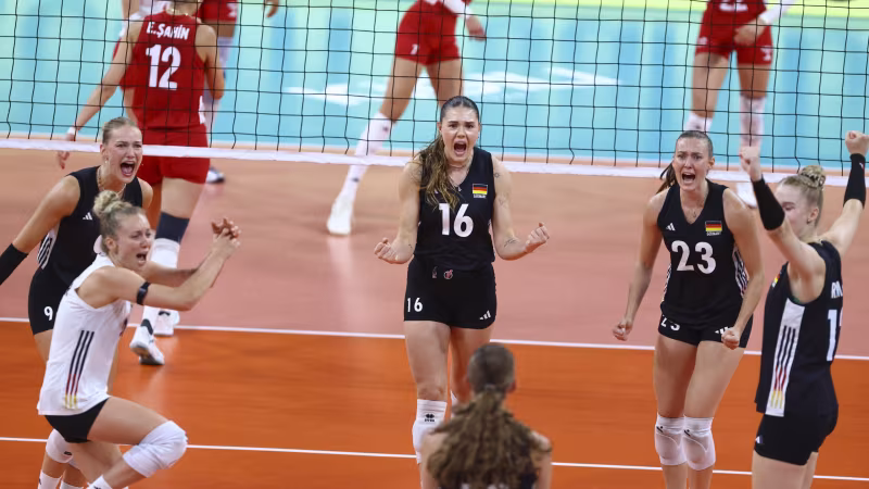 EM: DVV-Frauen unterliegen Titelverteidiger Türkei mit 1:3