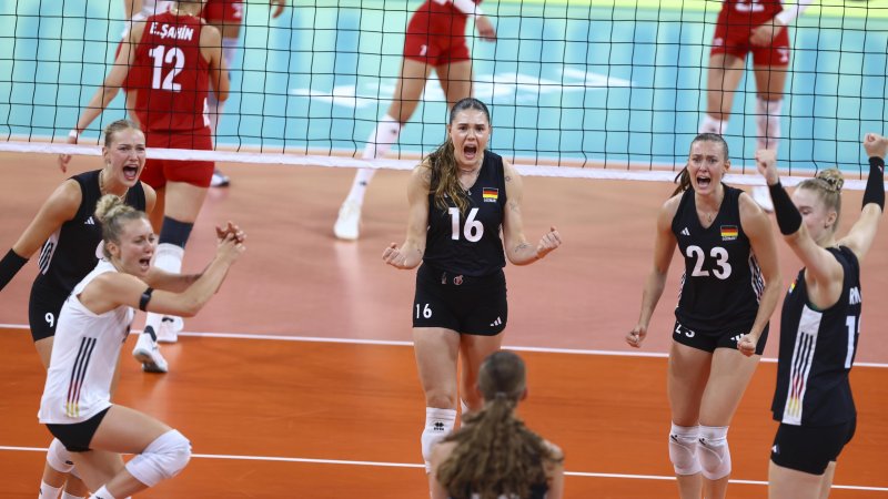 EM: DVV-Frauen unterliegen Titelverteidiger Türkei mit 1:3