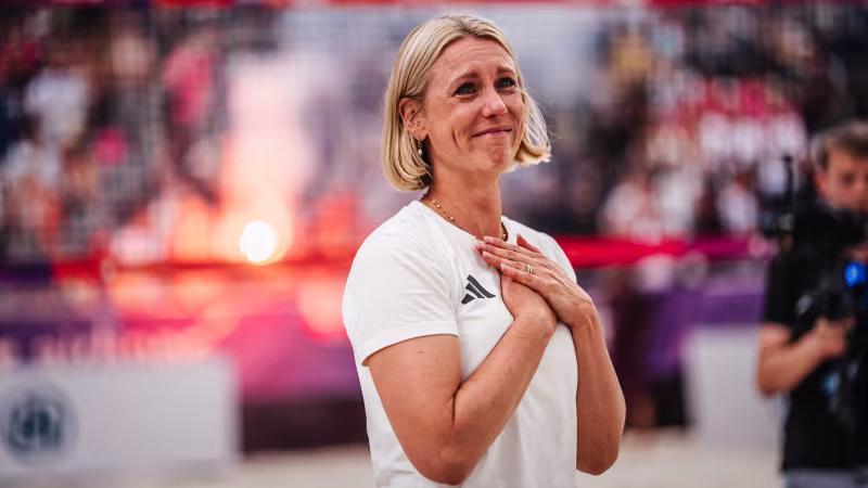 Karla Borger beendet Karriere - Emotionale Verabschiedung bei Beach-DM in Dortmund