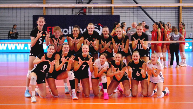 U20 des DVV erspielt sich das Direktticket für die EM 2027