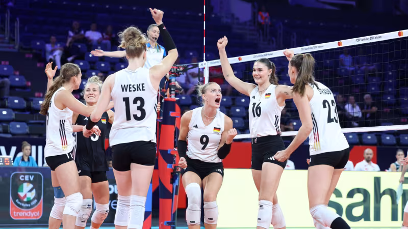 EM-Achtelfinale: DVV-Frauen bereit für Überraschungsteam Belgien