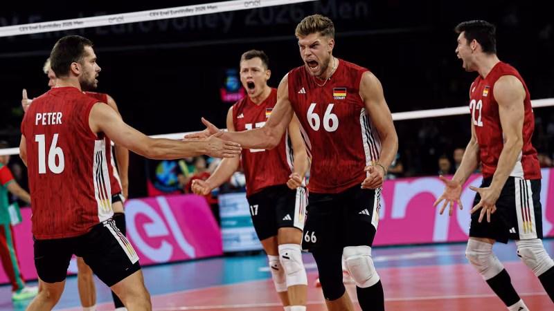 Nach 0:2-Rückstand: DVV-Männer kämpfen sich gegen Bulgarien ins EM-Viertelfinale