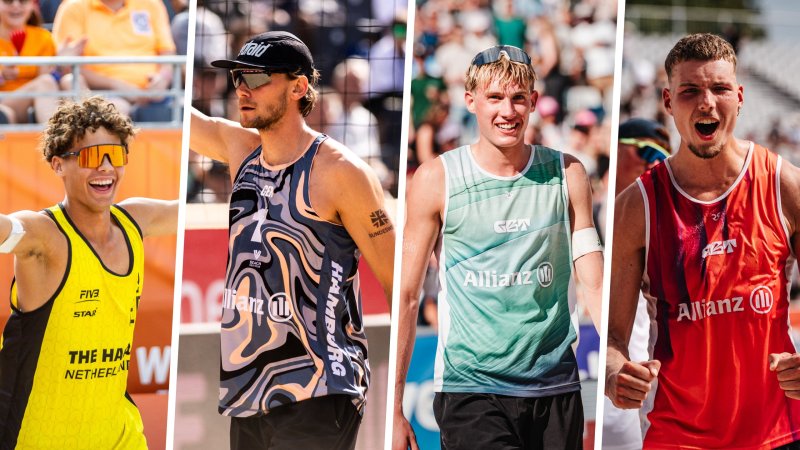 Neue Beach-Teams: Henning/Wüst und Bungert/Pieper starten in Hamburg