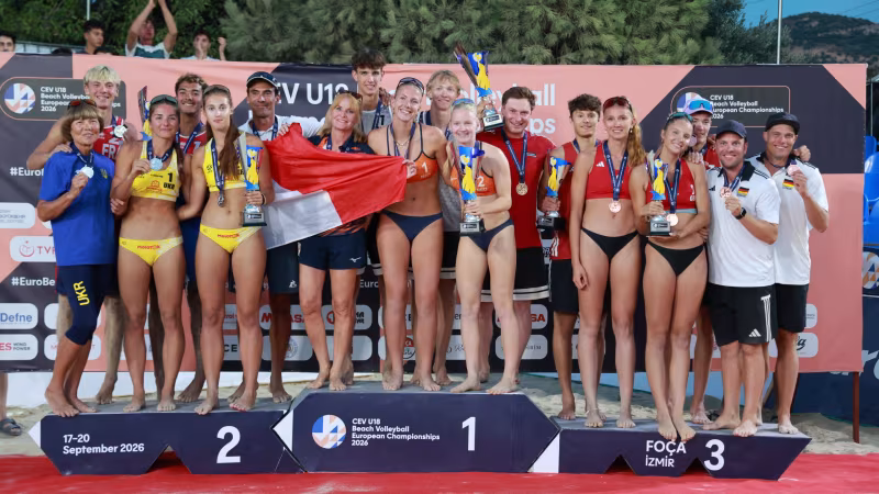 U18-EM in Izmir: Doppel-Bronze für Deutschland