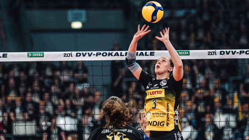 Die Achtelfinalrunde im Zoi DVV-Pokal: 16 Teams der Frauen und der Männer auf dem Weg nach Köln